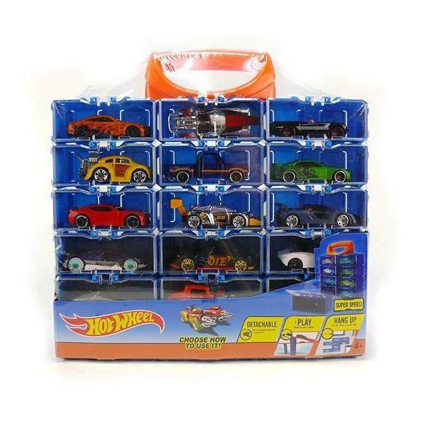 HOT WHEELS Car Set in 18in1 case