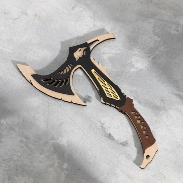 Wooden Elven Axe 32cm