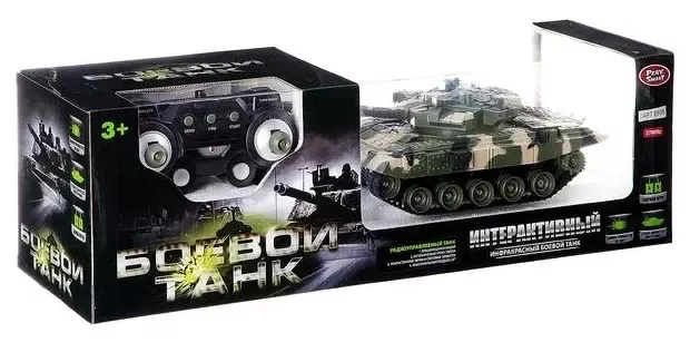 Radio-controlled ТBattle TankУ , Play Smart art. 9807 ( color green )