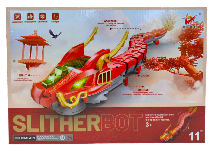 SlitherBot Robot Т Dragon У 11 parts