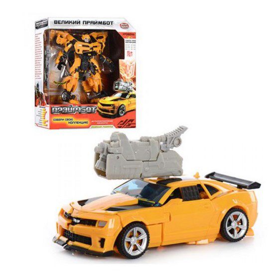 Transformer robot Bumblebee big with gun + light