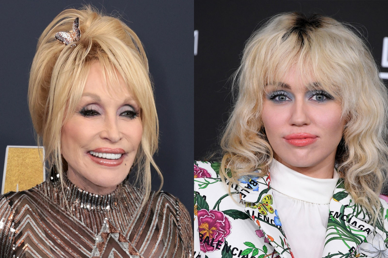 5 Times Dolly Parton And Miley Cyrus Shared A Matching Beauty Moment