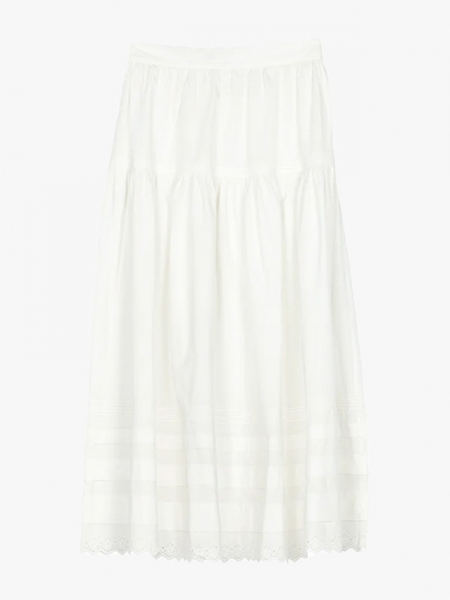 From Boho Maxis To Tennis Minis – These Are The Best White Skirts For Summer & Beyond